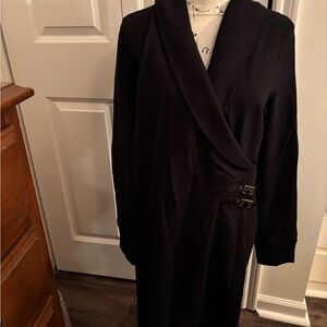 Lauren Ralph Lauren Wool-Blend Long-Sleeve Sweater Dress